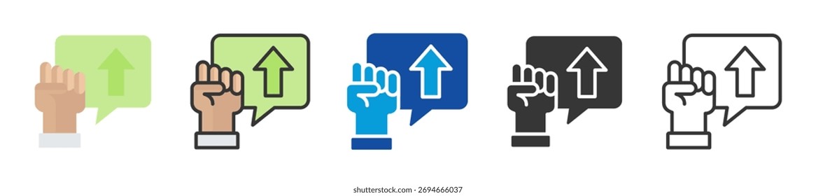 motivation icon set multi style various collection