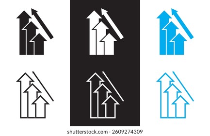 Motivation icon.  Vector illustration. isolated on white and black background. EPS 10