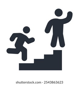 Motivation icon. vector.Editable stroke.linear style sign for use web design,logo.Symbol illustration.