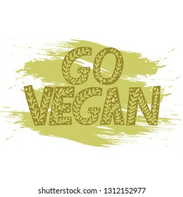 Motivation icon for vegan project 
