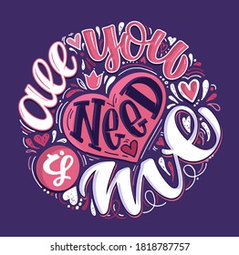 Motivation inspiration hand drawn doodle lettering poster art. Lettering postcard for t-shirt design, banner, web, poster.