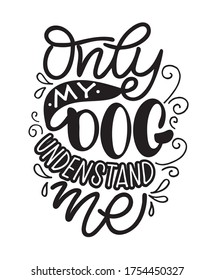 Motivation lettering hand drawn quote. Lettering template art for banner, poster, t-shirt design. 