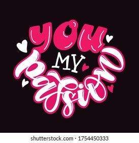 Motivation lettering hand drawn quote. Lettering template art for banner, poster, t-shirt design. 