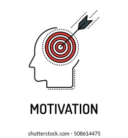 MOTIVATION Line icon