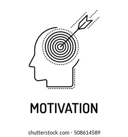 MOTIVATION Line icon