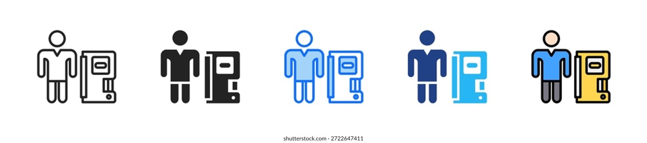 Motivation Meter Icon Set Multiple Style Collection