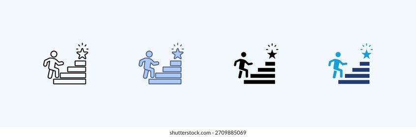 Motivation Multiple Icon Illustration Vector