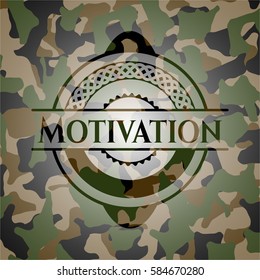 Motivation on camo texture