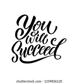 Motivation qoute - You will succeed