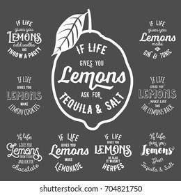 Motivation quote about lemons