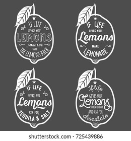 Motivation quote about lemons