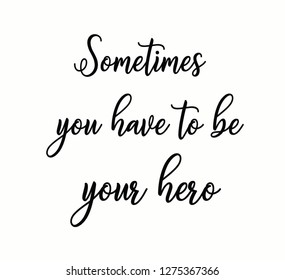 motivation quote typography