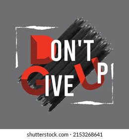 motivation quotes inspirational vector design dont give up