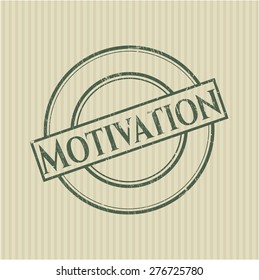 Motivation rubber stamp