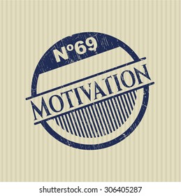 Sello de goma de motivación