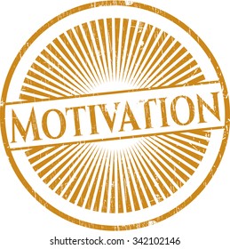 Motivation rubber stamp