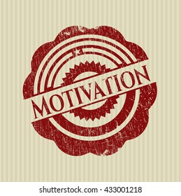Motivation rubber stamp