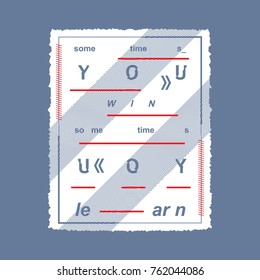 motivation slogan typography tee design, vector illustration t shirt graphic artistic element