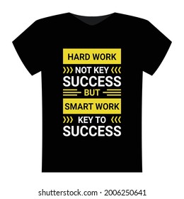 motivation success quote typography creative design for print on t shirt and merchandise