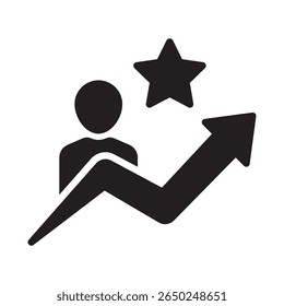 Motivation system Vector Icon which can easily modify or edit
