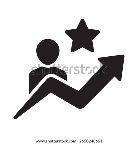 Motivation system Vector Icon which can easily modify or edit
