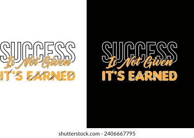 Motivation trendy t-shirt design vector