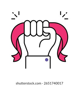 Motivation Vector Filled outline illustration style icon. EPS 10 file