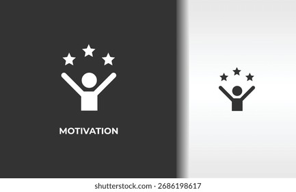 Motivation Vector, Icon Or Logo Sign Isolated Symbol Illustration