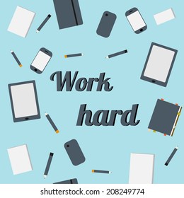 Motivation vector poster