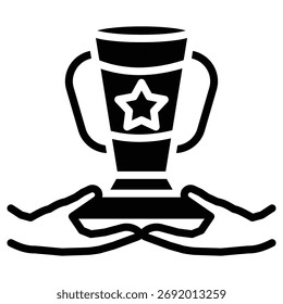Icono de Web de motivación en estilo audaz