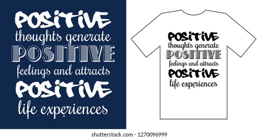 Motivational apparel design in modern style., t-shirt graphics.