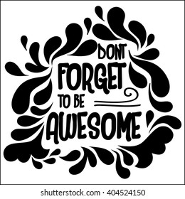 motivational badge with retro vintage frame