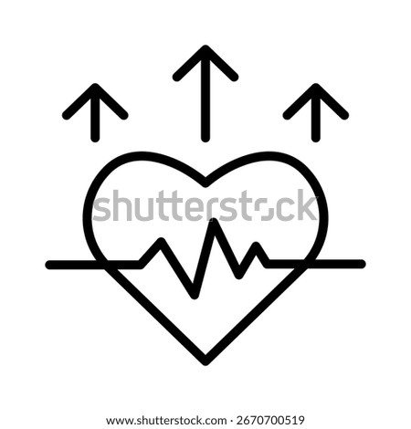 Motivational Boost Icon Element for Design