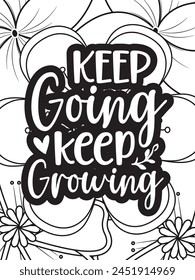 Motivational Coloring Pages, Christian Lettering coloring page for children and adults. Bible Verse Coloring Pages, Christian religious typography coloring page for children and adults