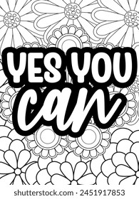 Motivational Coloring Pages, Christian Lettering coloring page for children and adults. Motivational Coloring Pages, Christian religious typography coloring page for children and adults