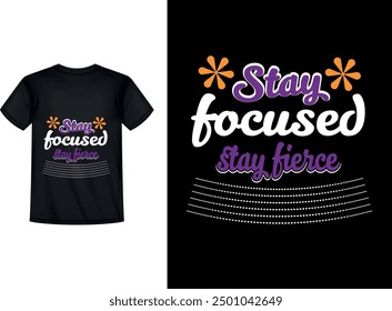 Motivational and custom t shirt design