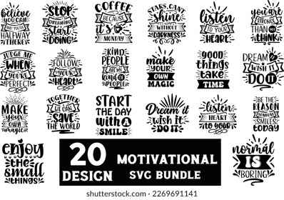 Motivational design svg bundle
Motivational design
 