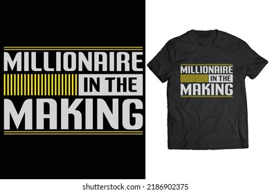 Motivational Entrepreneur Mindset Quote t shirts design.