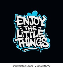 Diseño de camiseta de Vector de tipografía de graffiti motivacional