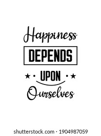 Motivational hand drawn typography poster design. Premium Vector.