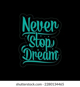Motivational and Inspirable Typography and Minimal T shirt design template