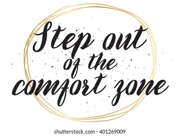 Motivational and inspirational inscription. Greeting card with calligraphy. Hand drawn lettering design. Photo overlay. Typography for banner, poster or apparel design. Vector quote.