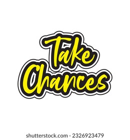Motivational and inspirational lettering unique style text typography t shirt design on white background