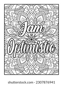 motivational and inspirational quotes coloring pages