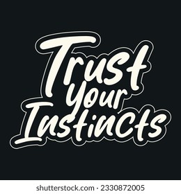Motivational and inspirational quotes lettering text effect typography dark t shirt design on black background