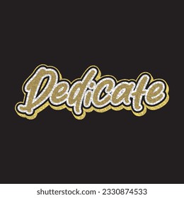 Motivational and inspirational quotes lettering text effect typography dark t shirt design on black background