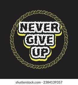 Motivational and inspirational quotes lettering text effect typography dark t shirt design
