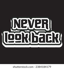 Motivational and inspirational quotes lettering text effect typography dark t shirt design
