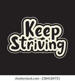 Motivational and inspirational quotes lettering text effect typography dark t shirt design
