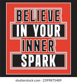 Motivational and inspirational quotes lettering text effect typography dark t shirt design
